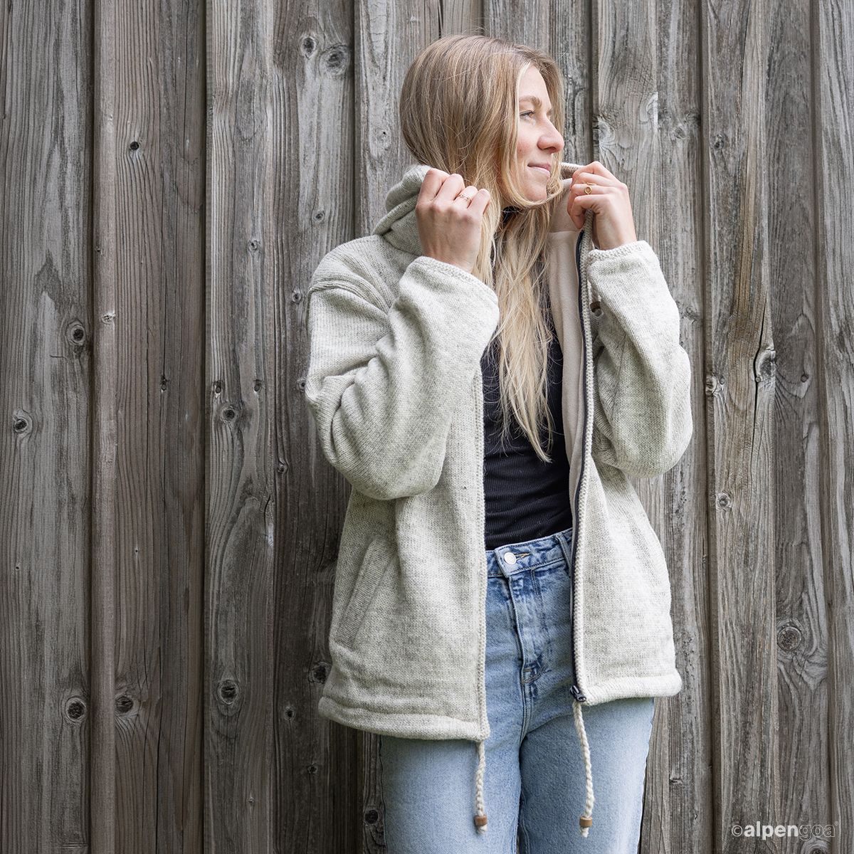 Wolljacke Modell Jomax Tragebeispiel 2